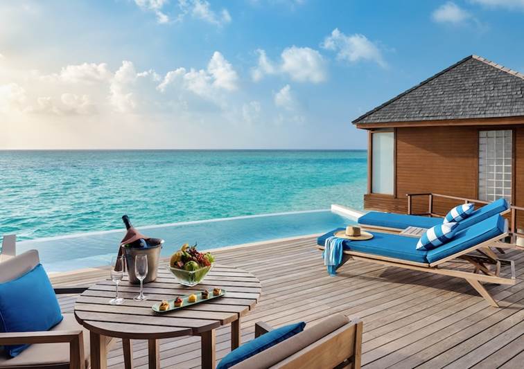 Overwater Pool Villa with Ocean view at Anantara Dhigu Maldives
