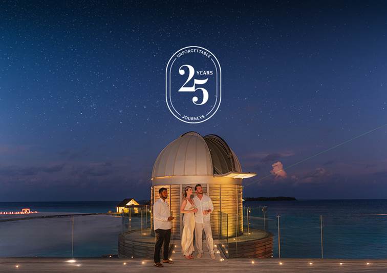 Maldives’ first over water observatory for stargazing at Anantara Kihavah Maldives Villas